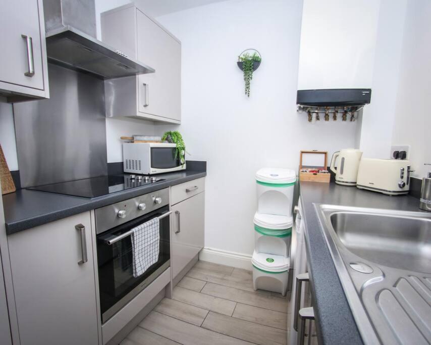 No12-Luxe Living Guest Apartment- 1 Bed-Garden-Private Parking-Wifi-Beach-Cityスウォンジー エクステリア 写真